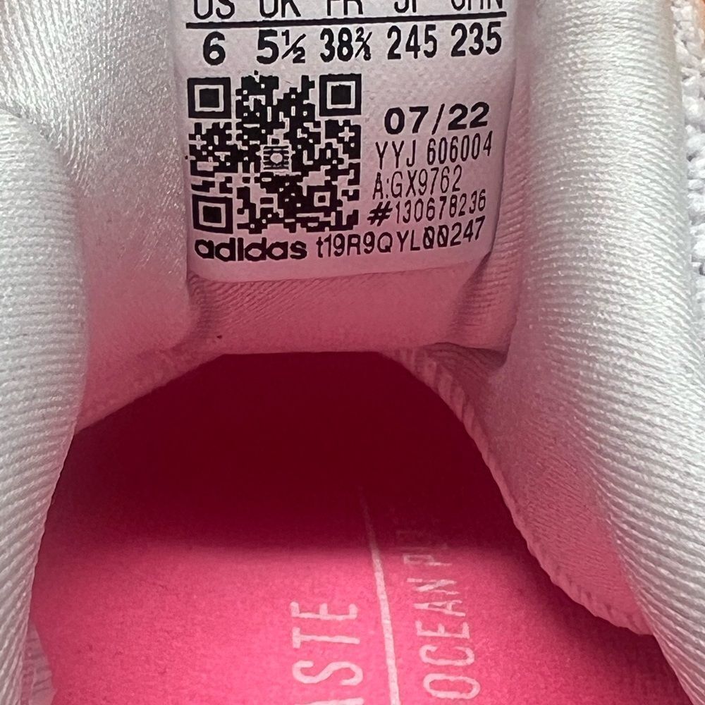 Adidas Ultraboost 5.0 DNA J White Beam Pink - Picture 7 of 8